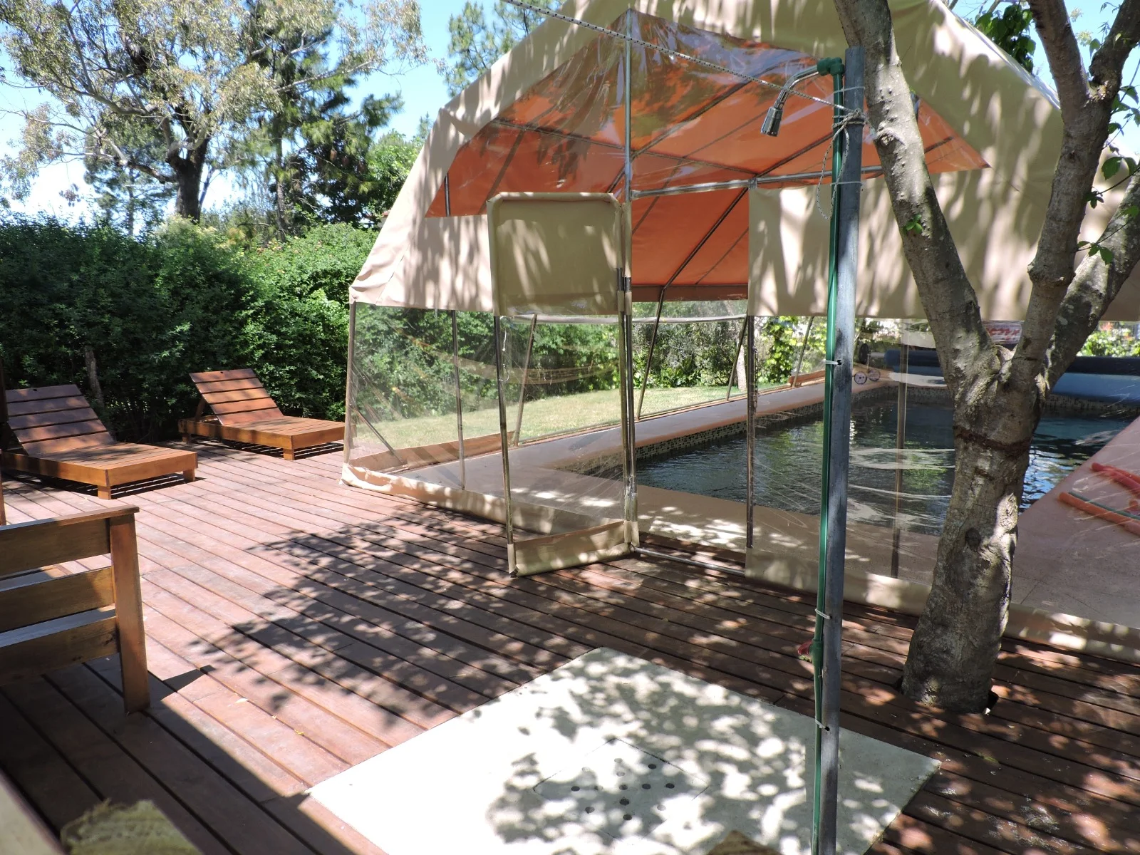 Casa con piscina climatizada