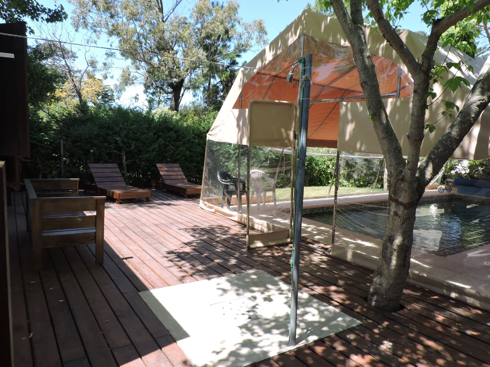 Casa con piscina climatizada